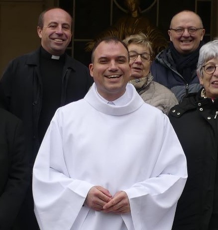 Christian Charpentier Masson nouveau prêtre pour la paroisse Saint-Dizier